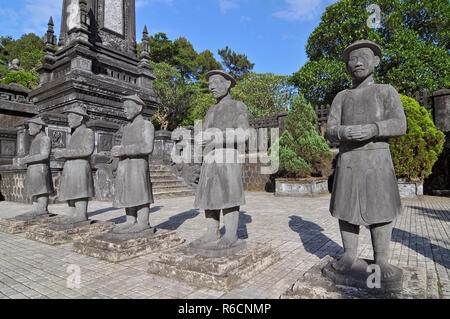 Vietnam, Hue, Grab des Kaisers Khai Dinh in Hue, Vietnam Stockfoto