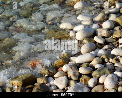 Meer Kies Stockfoto