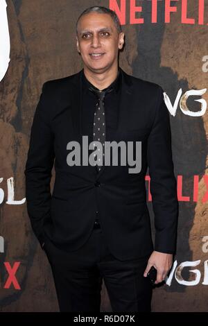 London, Großbritannien. 04 Dez, 2018. Nitin Sawhney besucht Special Screening von MOWGLI Legende des Dschungels. London, Großbritannien. 04.12.2018, Quelle: dpa/Alamy leben Nachrichten Stockfoto