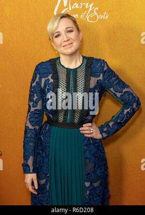 New York, Vereinigte Staaten. 04 Dez, 2018. New York, NY - Dezember 4, 2018: Josie Rourke der New York Premiere von "Mary Queen of Scots" in Paris Theater Credit besucht: Lev radin/Alamy leben Nachrichten Stockfoto