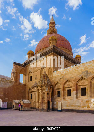 Ishak Pasha Saray, Palace in Anatolien, Türkei Stockfoto