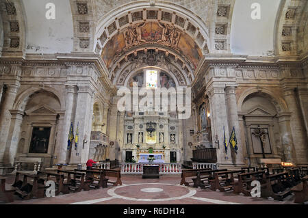 Innenraum der Kirche Madonna Di San Biagio Montepulciano Ferienhaus Toskana Italien Europa Stockfoto