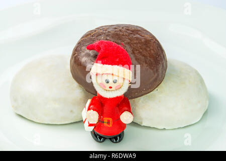 Deutsche Weihnachtskuchen Pfeffernuss Stockfoto