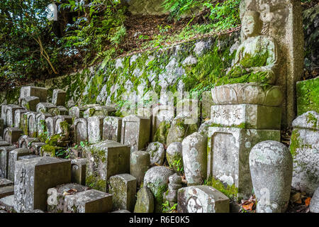 Chion-in Tempel Garten Friedhof, Kyoto, Japan Stockfoto