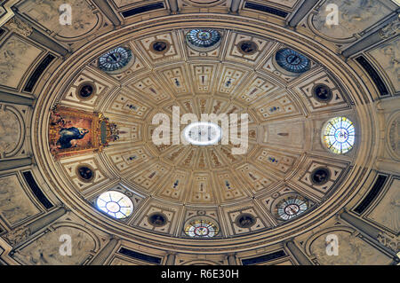 Spanien Andalusien, Sevilla, La Giralda, die Kathedrale von Sevilla, Sala Capitular Stockfoto