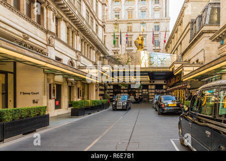 Eine typische Ansicht in London Stockfoto