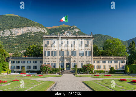 Villa Sola Cabiati in der Nähe des Comer Sees Dorf in Tremezzo, Lombardei Italien Stockfoto