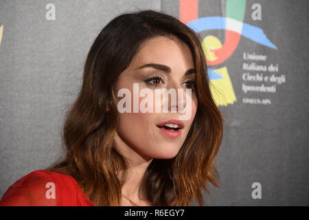 Rom, 03 Dic 2018 - Auditorium della Conciliazione - PREMIO LOUIS BRAILLE XXIII edizione Miriam Candurro Credit: Giuseppe Andidero Stockfoto