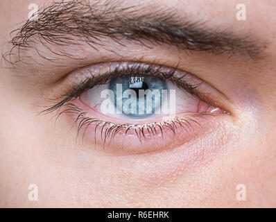 Goregeous closeup Schuß von menschlichen Augen Stockfoto