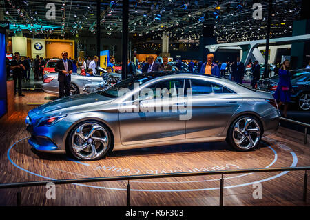 Moskau, Russland - 23 AUG 2012: MERCEDES-BENZ-CLA-KLASSE COUPé Konzept Stil präsentiert als Weltpremiere auf dem 16 MIAS (Moskau Internationale Automobil S Stockfoto