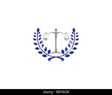 Gesetz logo Stockfoto