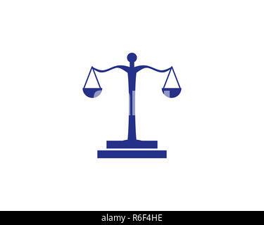 Gesetz logo Stockfoto