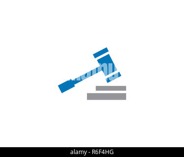 Gesetz logo Stockfoto