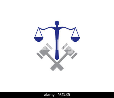 Gesetz logo Stockfoto