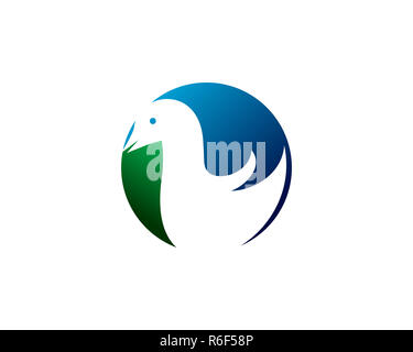 Bird logo Stockfoto