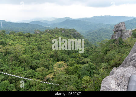 Wunderschöne Landschaft an Masungi Georeserve, Rizal, Philippinen Stockfoto