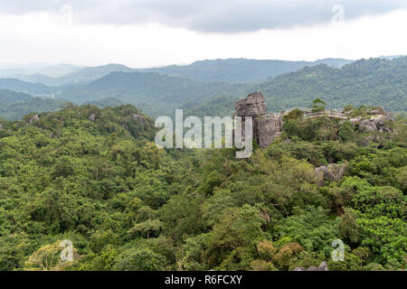 Wunderschöne Landschaft an Masungi Georeserve, Rizal, Philippinen Stockfoto