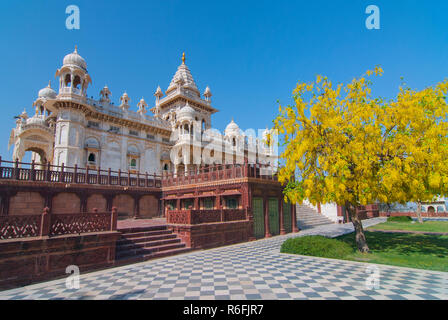 Jaswant Thada, Mausoleum von Maharaja Jaswant Singh II, Jodhpur, Rajasthan, Indien Stockfoto