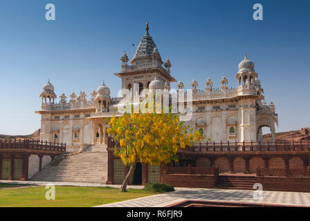 Jaswant Thada, Mausoleum von Maharaja Jaswant Singh II, Jodhpur, Rajasthan, Indien Stockfoto