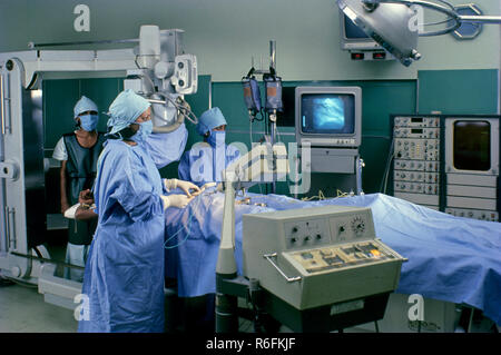 Operationssaal des Krankenhauses, Operationssuite, Operationssuite, Operationssaal, Operationssaal, Stockfoto