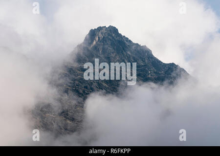 Blick vom Kasprowy Wierch in Hohe Tatra, Polen Stockfoto