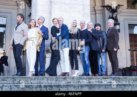 Roma, Italien. 04 Dez, 2018. Fotoauftrag der italienischen Film "Natale a 5 Stelle" in Rom Quelle: Matteo Nardone/Pacific Press/Alamy leben Nachrichten Stockfoto