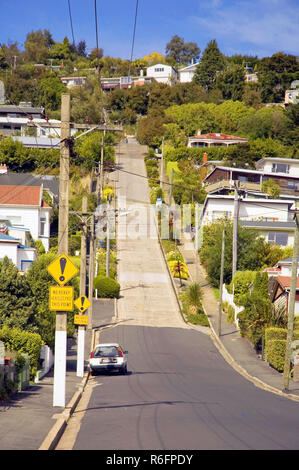 Baldwin Street Stockfoto