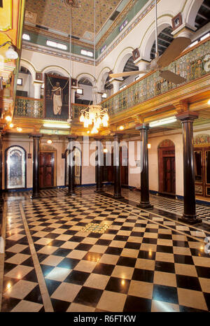 Nattukkottai chettiar Home, chettinad, tamil nadu, indien, asien Stockfoto