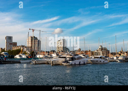 Waterfront, Ipswich, Suffolk, UK. Stockfoto