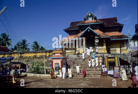 Parthasarathy Tempel, Aranmula, Kerala, Indien Stockfoto