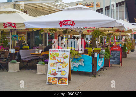 Molo Poludniowe, South Pier, Gdynia, Polen Stockfoto