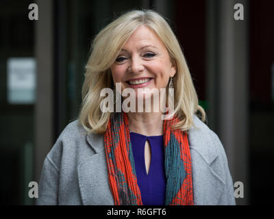 Tracy Brabin MP, Schauspieler und Politiker, Mitglied des Europäischen Parlaments für Batley und Spen seit Oktober 2016 nach der Ermordung von Jo Cox, Verlassen der BBC nach dem Andrew Marr Show, London, UK bietet: Tracy Brabin MP Wo: London, Großbritannien Wann: 04 Aug 2018 Quelle: Wheatley/WANN Stockfoto