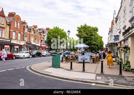 Clifton Street in Lytham St Annes Lancashire, Großbritannien Stockfoto