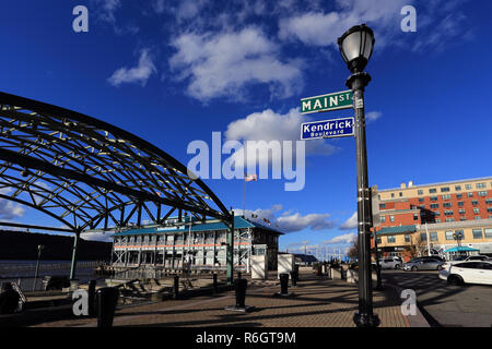 Hudson River Waterfront Yonkers New York Stockfoto