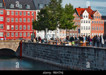 Thorvaldsen, Bertel Thorvaldsens Antiquitätenmarkt Plads, Kopenhagen, Dänemark, Skandinavien Stockfoto