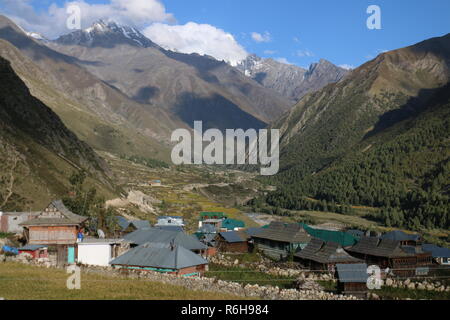 Chitkul, Kinnaur, Himachal Pradesh, Indien Stockfoto