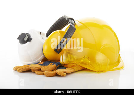 Schützende Kleidung. Stockfoto