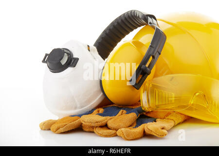 Schützende Kleidung. Stockfoto