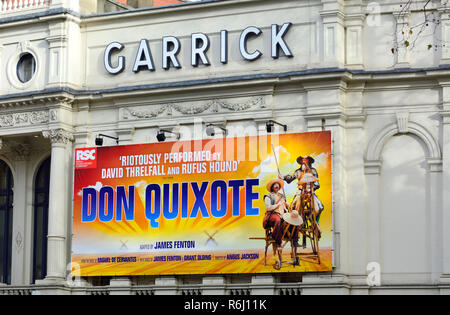 'Don Quixote' im Garrick Theatre, London, England, UK. Dezember 2018 Stockfoto