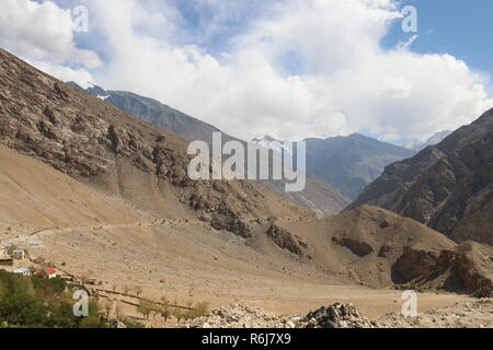 Landschaft rund um Nako, Kinnaur, Himachal Pradesh, Indien Stockfoto