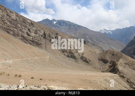 Landschaft rund um Nako, Kinnaur, Himachal Pradesh, Indien Stockfoto