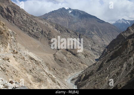 Landschaft rund um Nako, Kinnaur, Himachal Pradesh, Indien Stockfoto