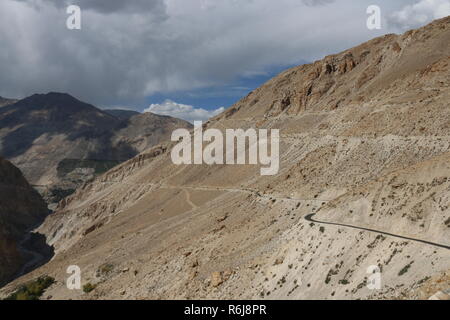 Landschaft rund um Nako, Kinnaur, Himachal Pradesh, Indien Stockfoto