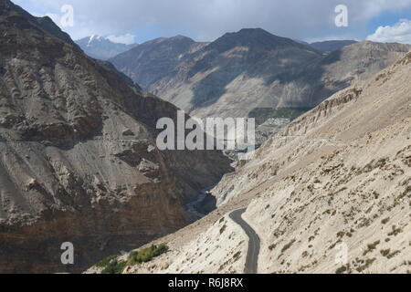 Landschaft rund um Nako, Kinnaur, Himachal Pradesh, Indien Stockfoto