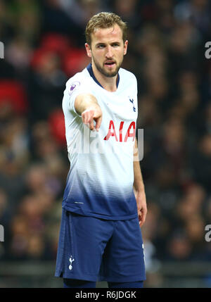 London, Großbritannien - 05 Dezember, 2018 Tottenham Hotspur ist Harry Kane in der Premier League zwischen den Tottenham Hotspur und Southampton im Wembley Stadion, London, Großbritannien am 05. Dez 2018. Credit: Aktion Foto Sport/Alamy leben Nachrichten Stockfoto