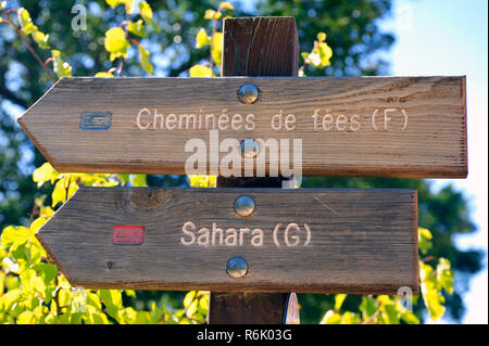 Panel Management und Business Sinn für Spaziergänger Colorado Provencal Stockfoto