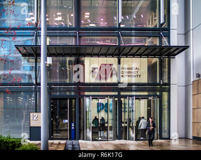 FCA Financial Conduct Authority HQ im Internationalen Viertel in London Stratford East London - eröffnet Architekten Rogers Stirk Harbour 2018 + Partner Stockfoto