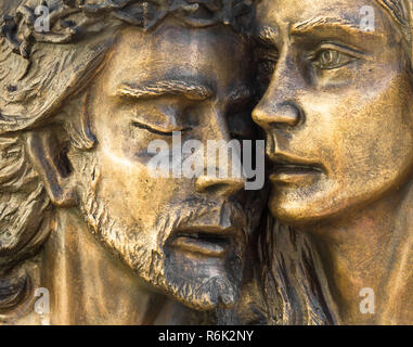 Jesus und Maria Stockfoto