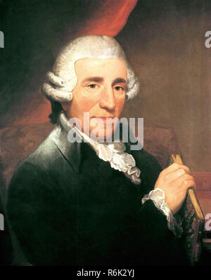 JOSEPH HAYDN (1732-1809), österreichischer Klassischer Komponist im Porträt 1791 von Thomas Hardy Stockfoto