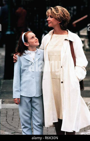 Die PARENT TRAP 1998 Disney Film mit Natasha Richardson rechts und Lindsay Lohan Stockfoto